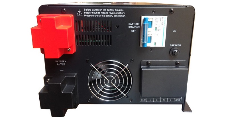 Mặt sau của KC5000 (HI5000) 3500W