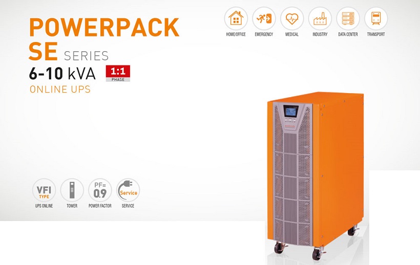 Bộ Lưu Điện MAKELSAN Powerpack SE 6KVA 6000VA/5400W