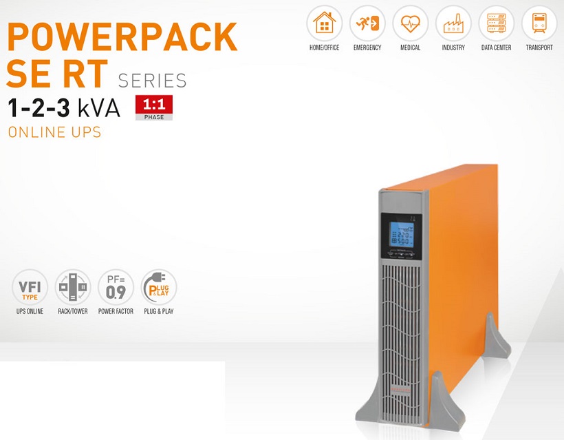 Bộ Lưu Điện MAKELSAN Powerpack SE RT 3KVA 3000VA/2700W