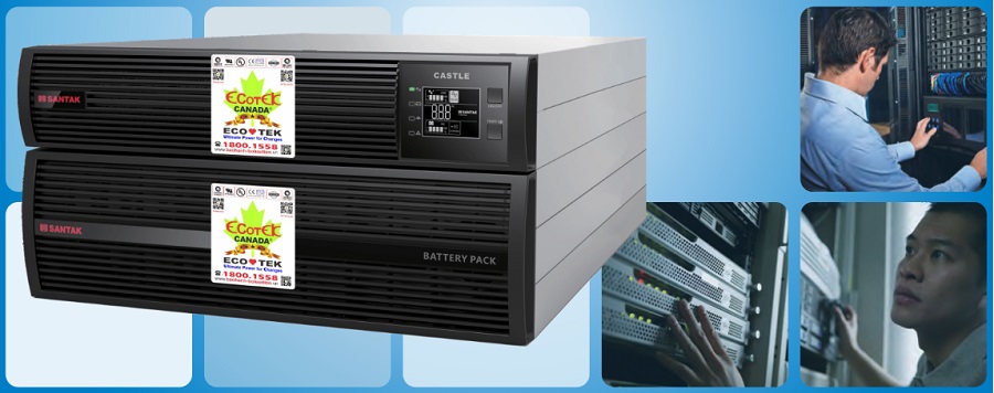 Bộ Lưu Điện SANTAK Rack 6K (6KVA/6KW) True Online