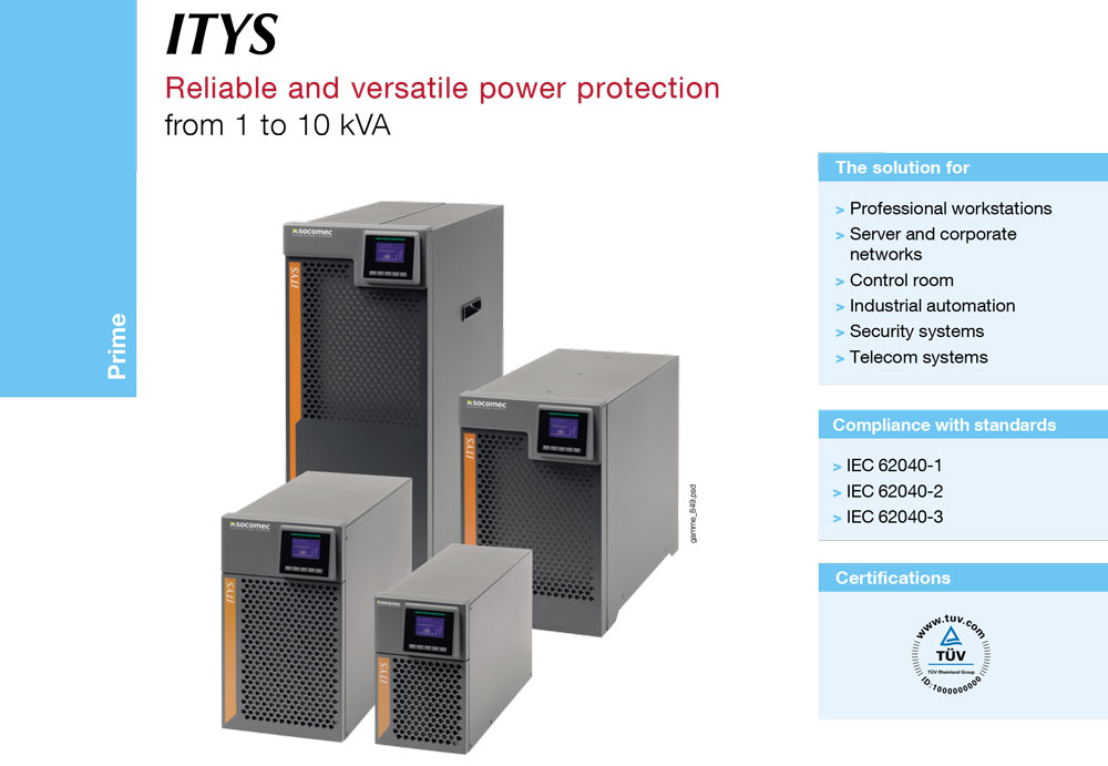 Bộ Lưu Điện SOCOMEC ITYS ITY3-TW060B 6000VA (6000W)