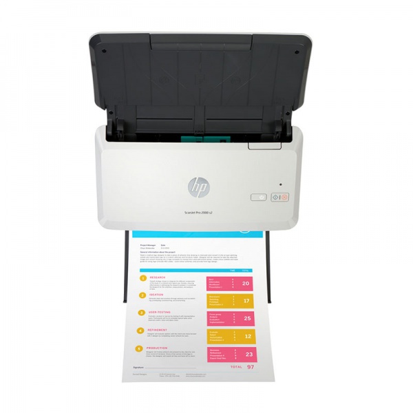 máy cscan HP ScanJet Pro 2000 S2 Sheet-feed (6FW06A) khi quét
