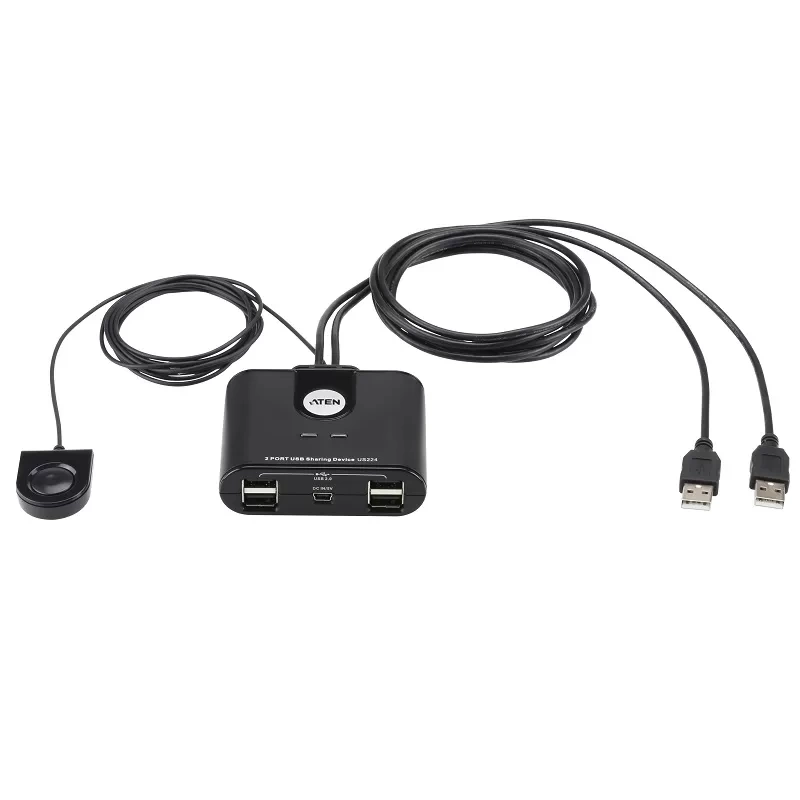 Thiết bị chia sẻ ngoại vi 2/4 cổng USB ATEN