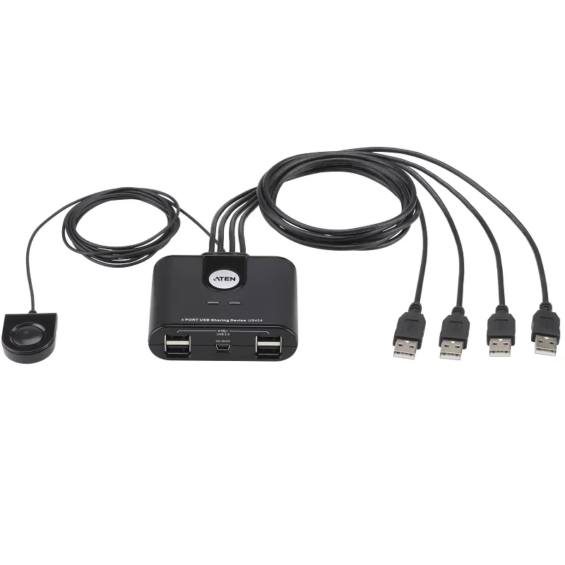 Thiết bị chia sẻ ngoại vi 2/4 cổng USB ATEN