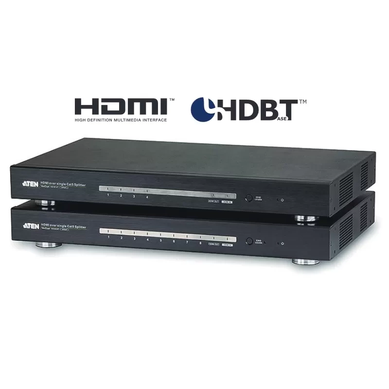 ATEN 4/8-Port HDMI over Single Cat 5 Splitter