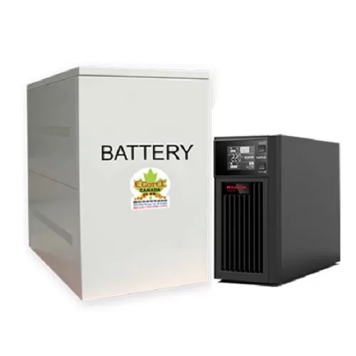 Bộ lưu điện UPS SANTAK TRUE ONLINE C1KS (LCD), sử dụng ắc quy ngoài