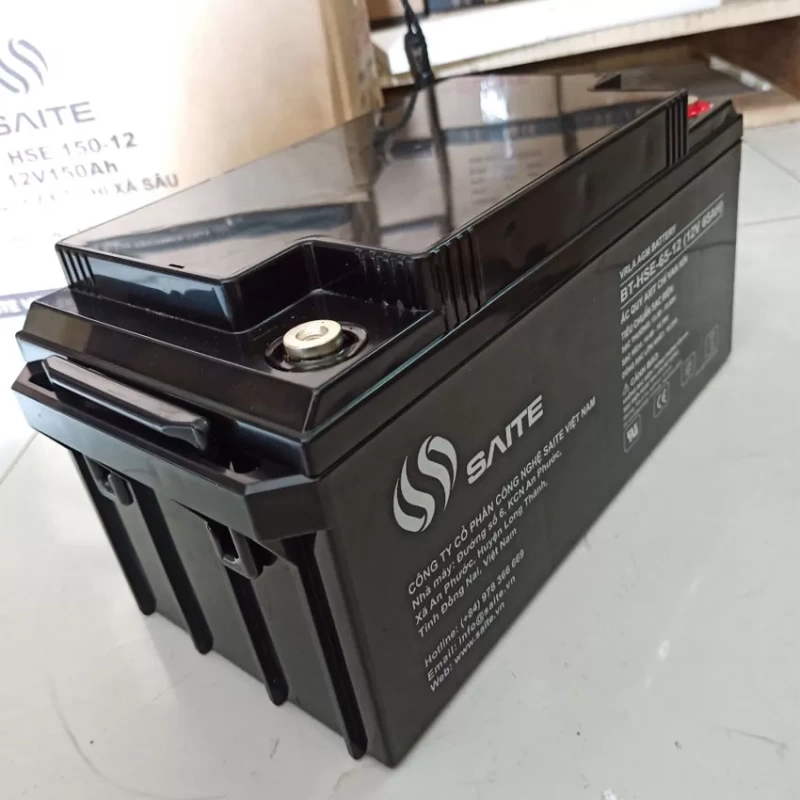 Bình ắc quy kín khí SAITE 12V - 65Ah (BT-HSE-65-12)