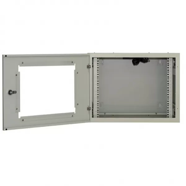Tủ rack treo tường 9U C-CLASS Amtec AMW09 cửa mica trắng