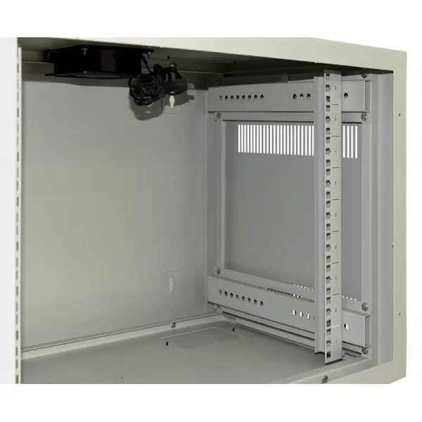 Tủ rack treo tường 12U C-CLASS Amtec AMW12 cửa mica trắng