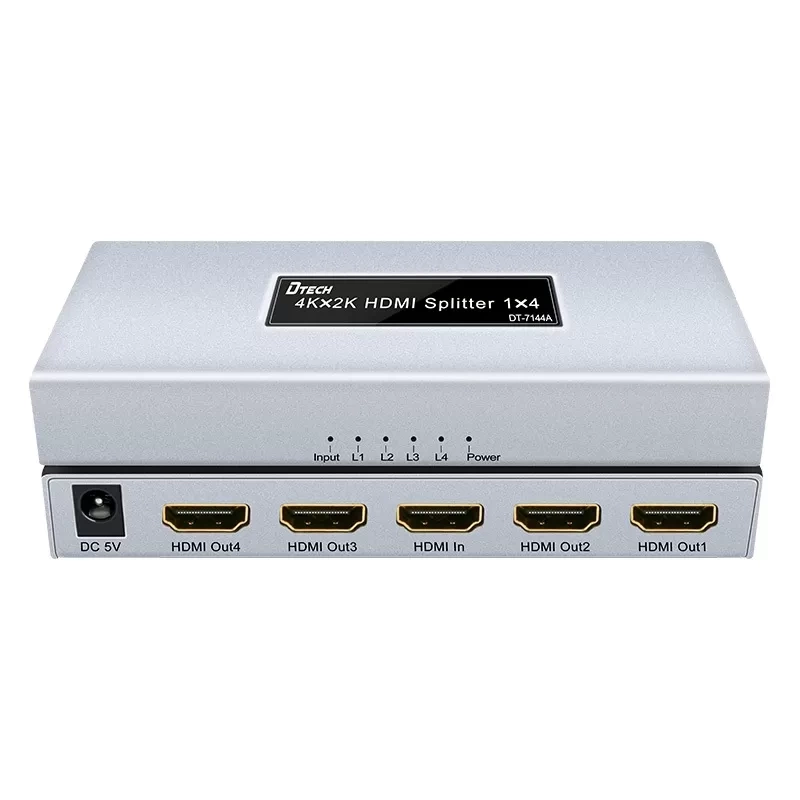 Bộ chia HDMI DT-7144A (1.4) 1 ra 4 Cổng