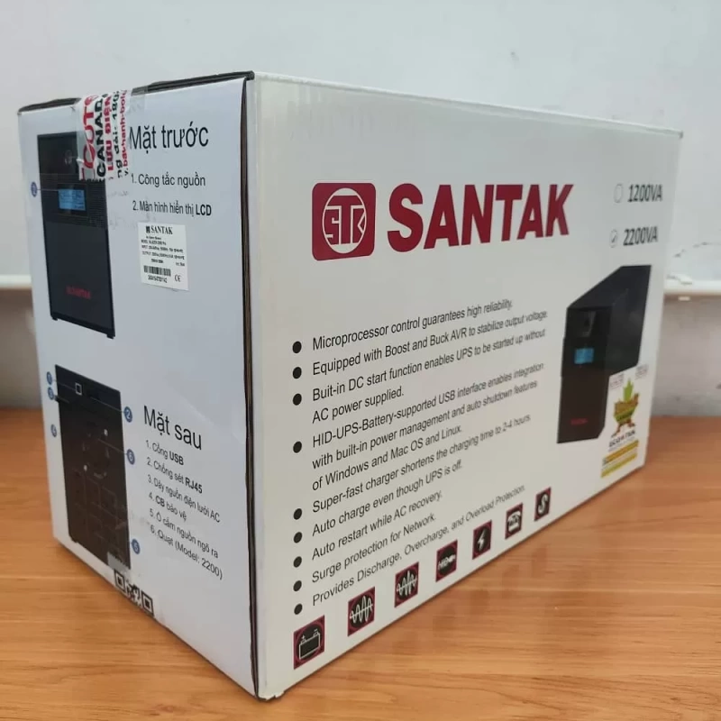 Bộ lưu điện SANTAK BLAZER-2200 PRO 2200VA